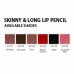 J.CAT BEAUTY SKINNY & LONG LIP PENCIL